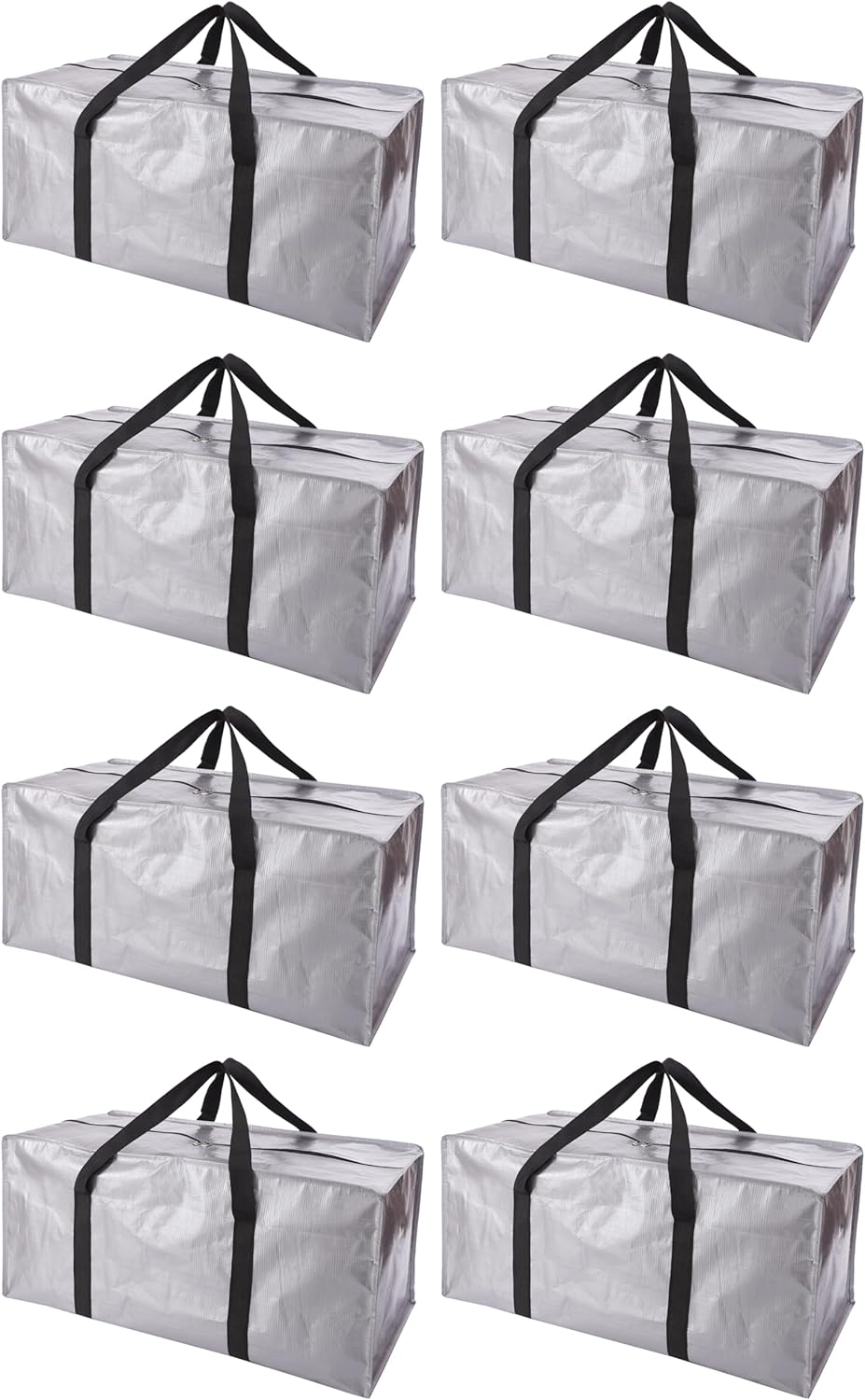 Extra Large Moving Bags with Zippers for Easy Transport