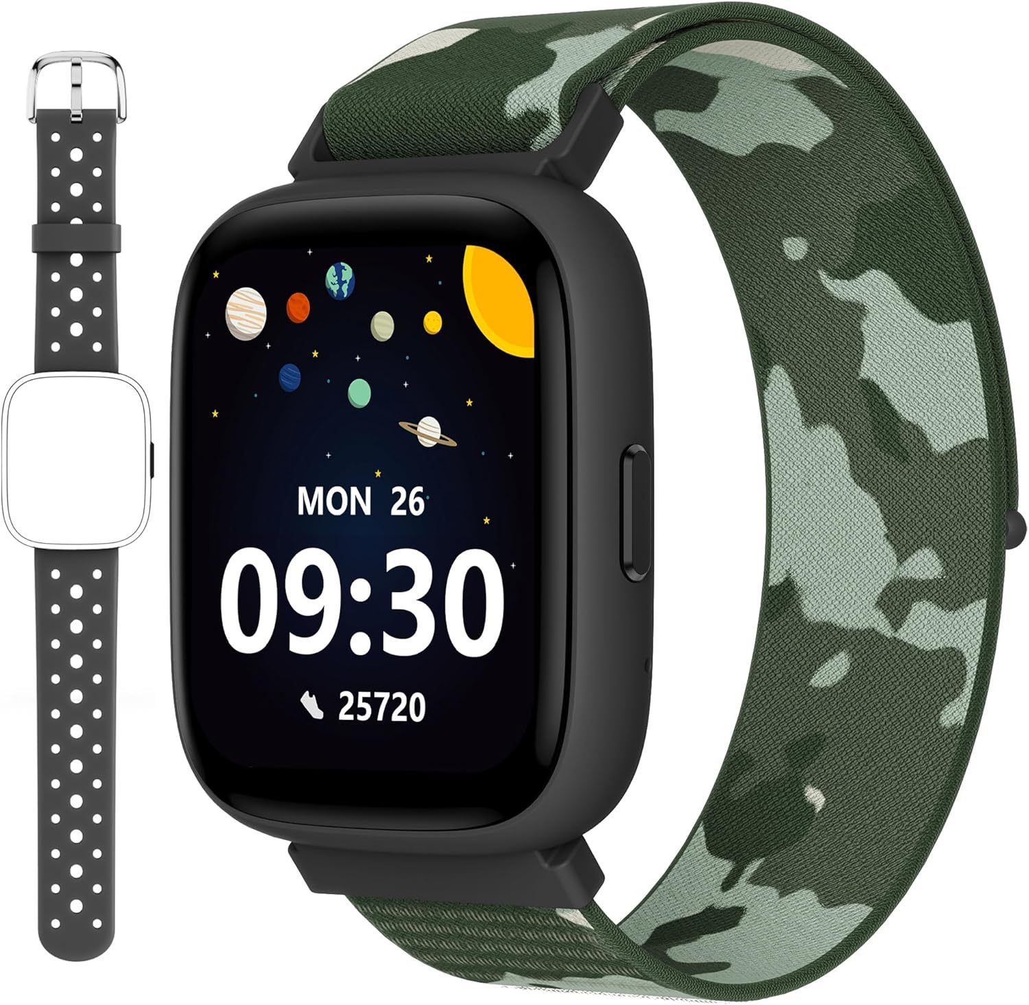 BIGGERFIVE Smart Watch for Kids: Fitness Tracker & Games