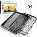 Air Fryer Basket for Oven XL 18.6in x 12.8in - Large Oven Crisper Set
