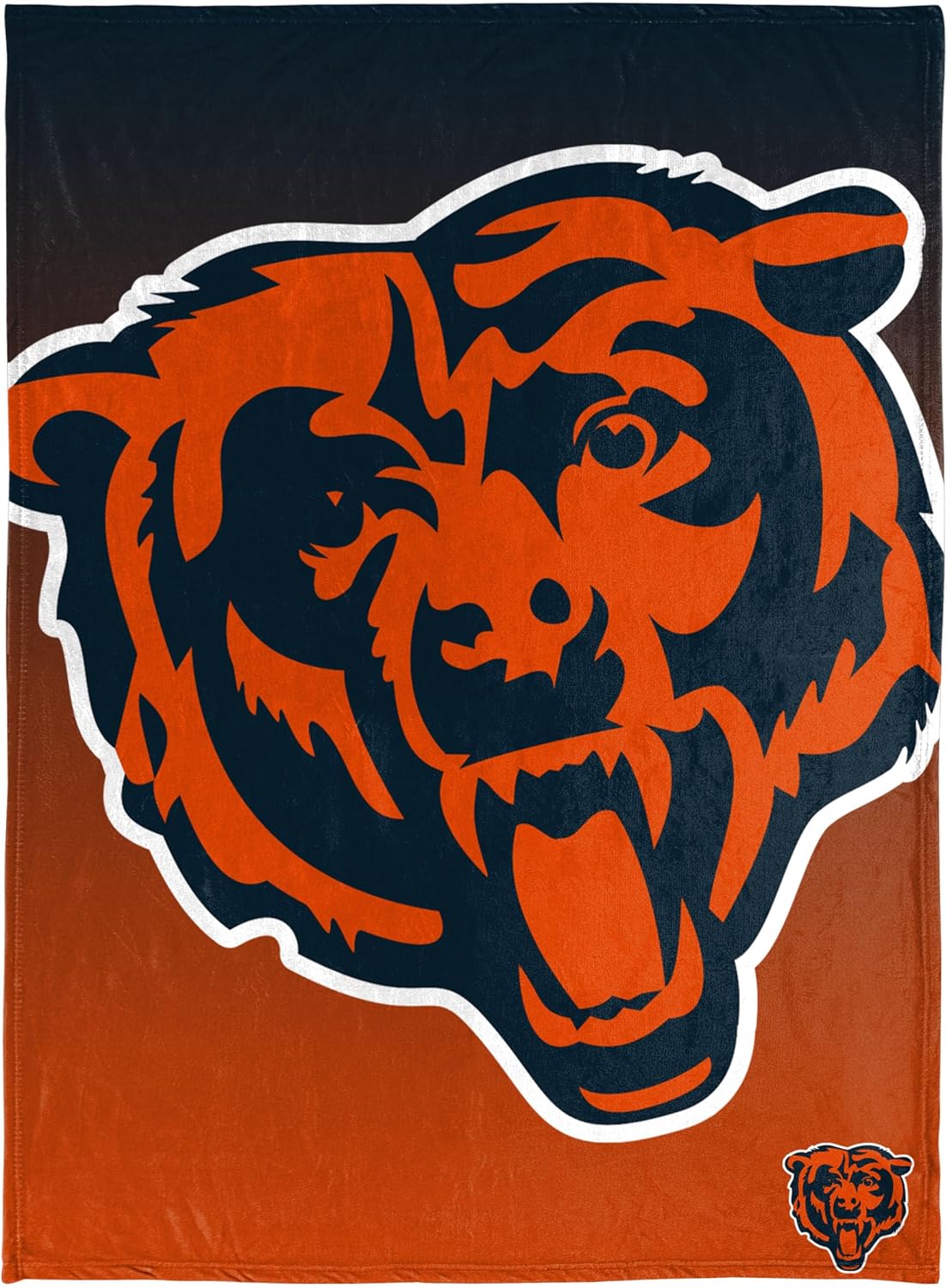 Chicago Bears NFL Micro Raschel Throw Blanket for Cozy Comfort
