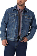 Wrangler Men's Traditional Jacket - Classic Western Denim Fit