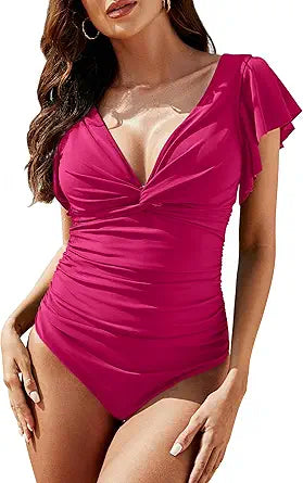 Blooming Jelly Womens Tummy Control Bathing Suits for Summer