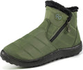 HARENCE Snow Boots for Women Winter Ankle Booties - Warm, Easy On