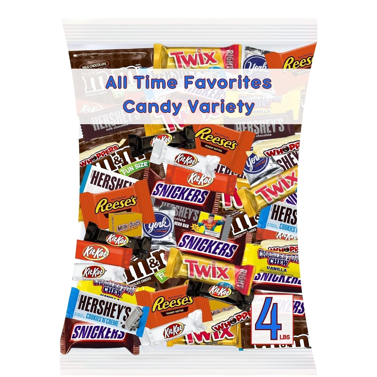 Ultimate Assorted 4 Lb. Chocolate Candy Variety Pack for Fun