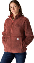 Carhartt Women's Loose Fit Fleece Pullover for Comfort and Style