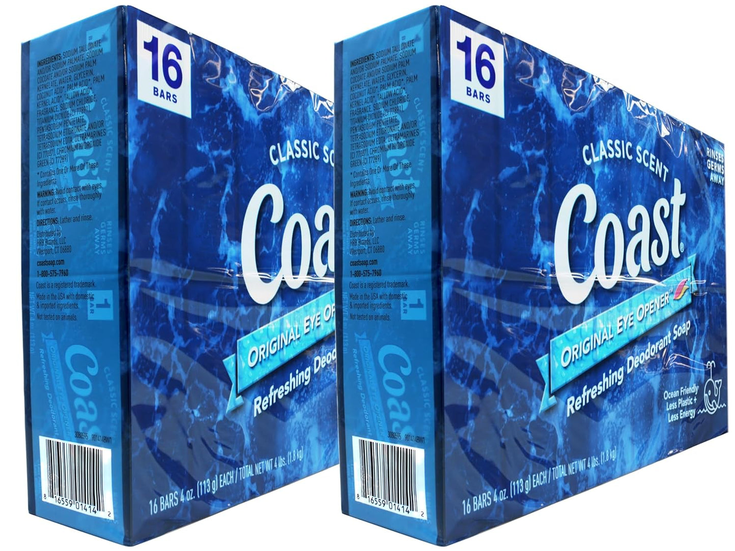 Coast Deodorant Soap Bars Classic Pacific Force Scent Review