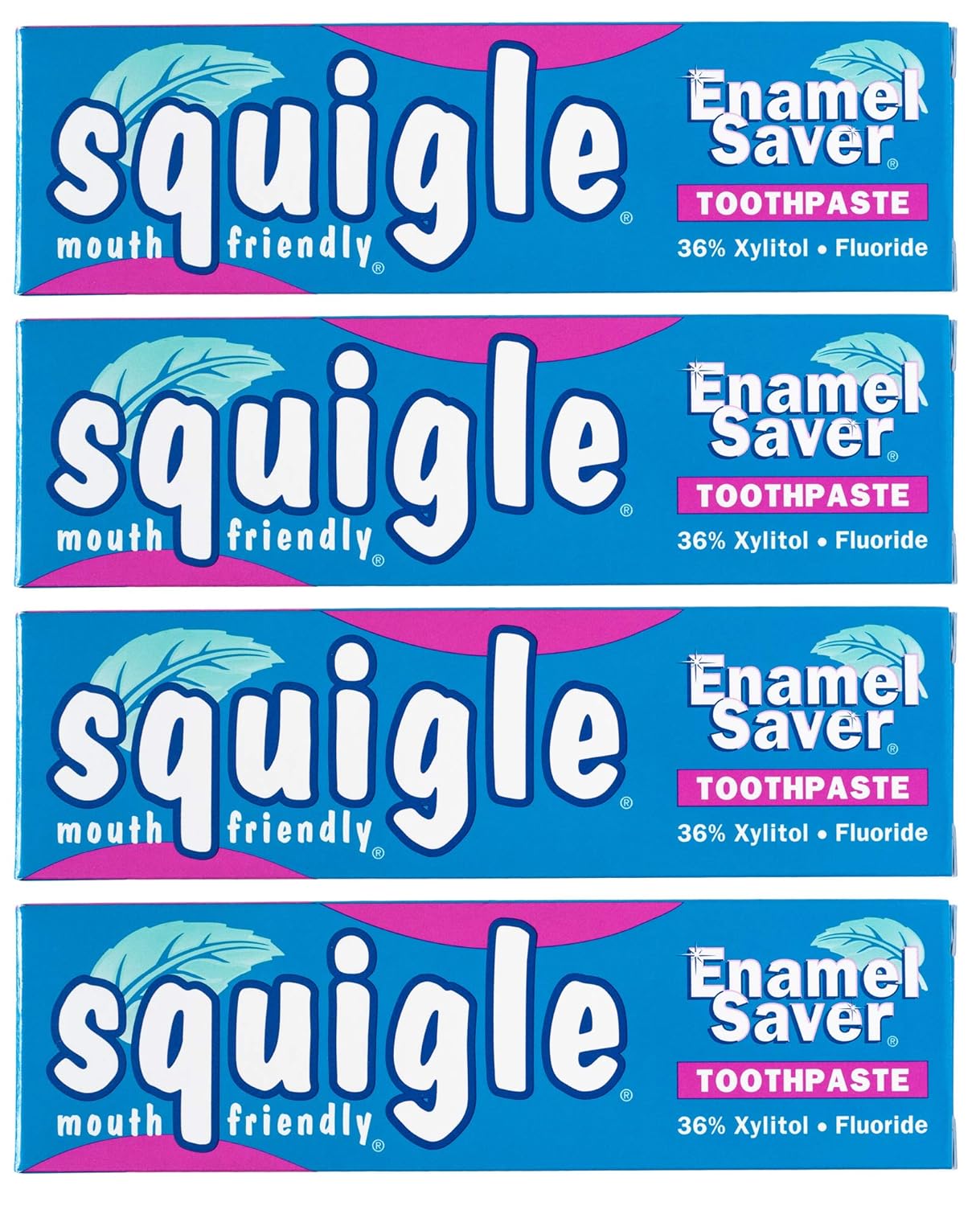 Squigle Enamel Saver Toothpaste for Canker Sore Relief & More
