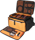 Cable File Bag with Detachable Dividers for DJ Gear - Organized Carry