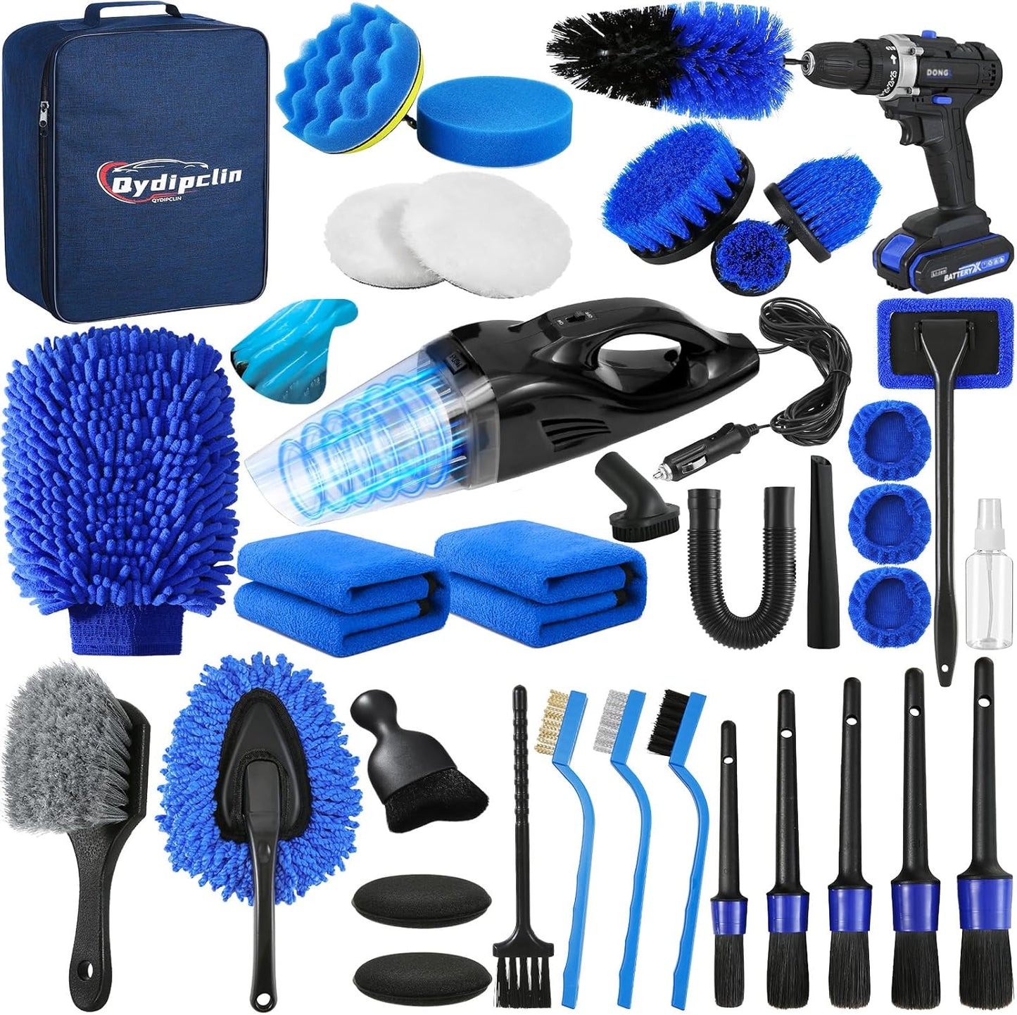 37Pcs Car Detailing Kit for Professional Car Care and Cleaning