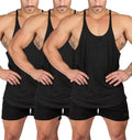 Mens Stringer Bodybuilding Tank Top Y Back - Quick Dry Stretch