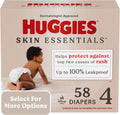 Huggies Skin Essentials Size 4 Diapers (22-37 lbs) - Sensitive Skin