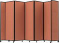 Versare Room Divider 360 Portable Wall Partition - Flexible 14ft x