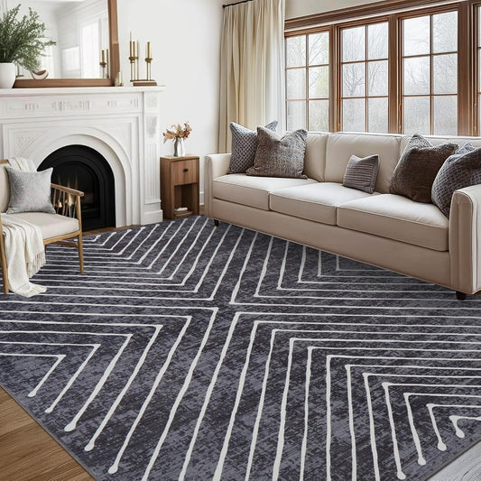 Large Area Rug 10x13 for Living Room and Bedroom Decor