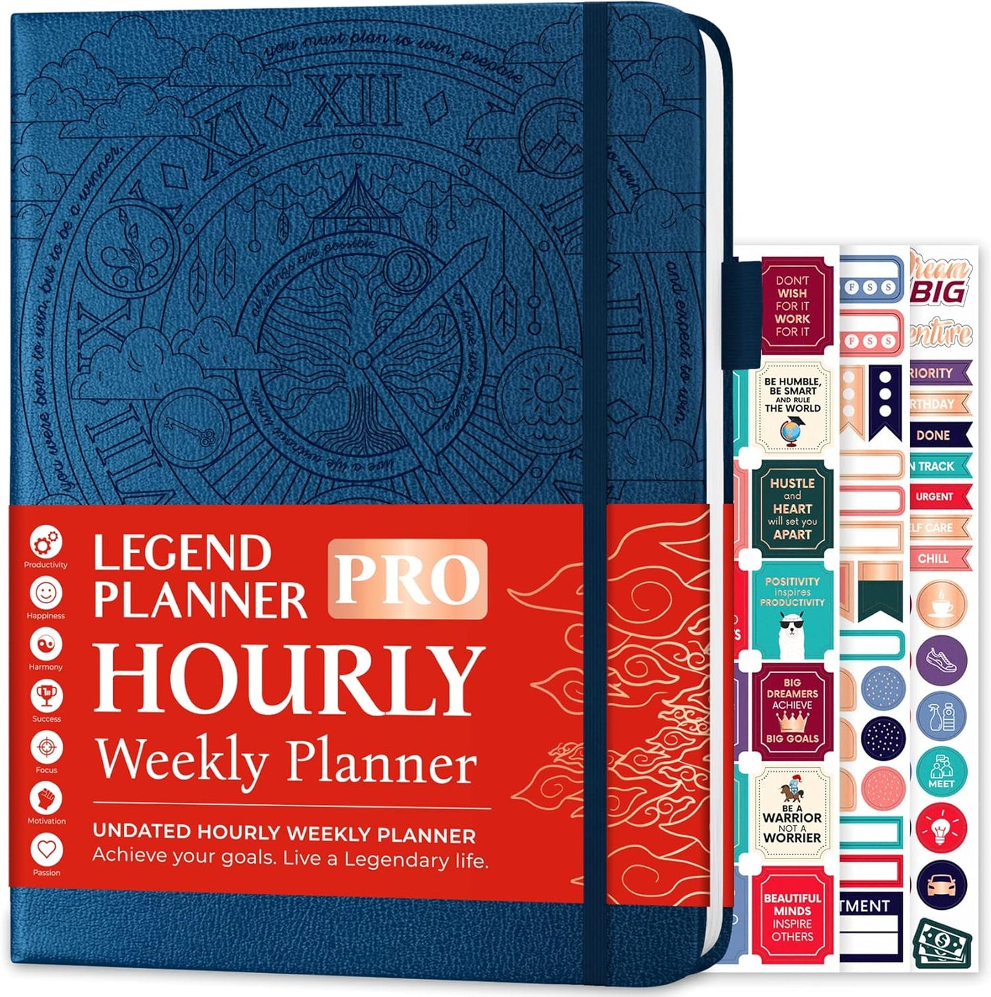 Legend Planner PRO Hourly Schedule for Effective Daily Planning