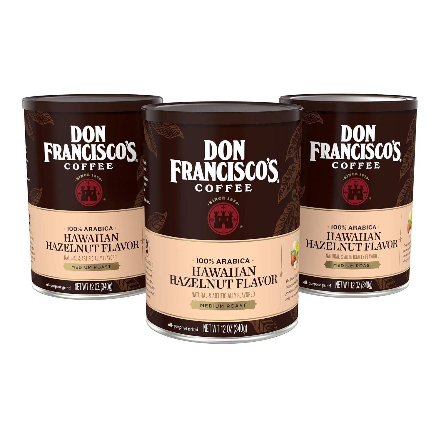 Don Francisco's Hawaiian Hazelnut Coffee: Rich Aroma & Flavor