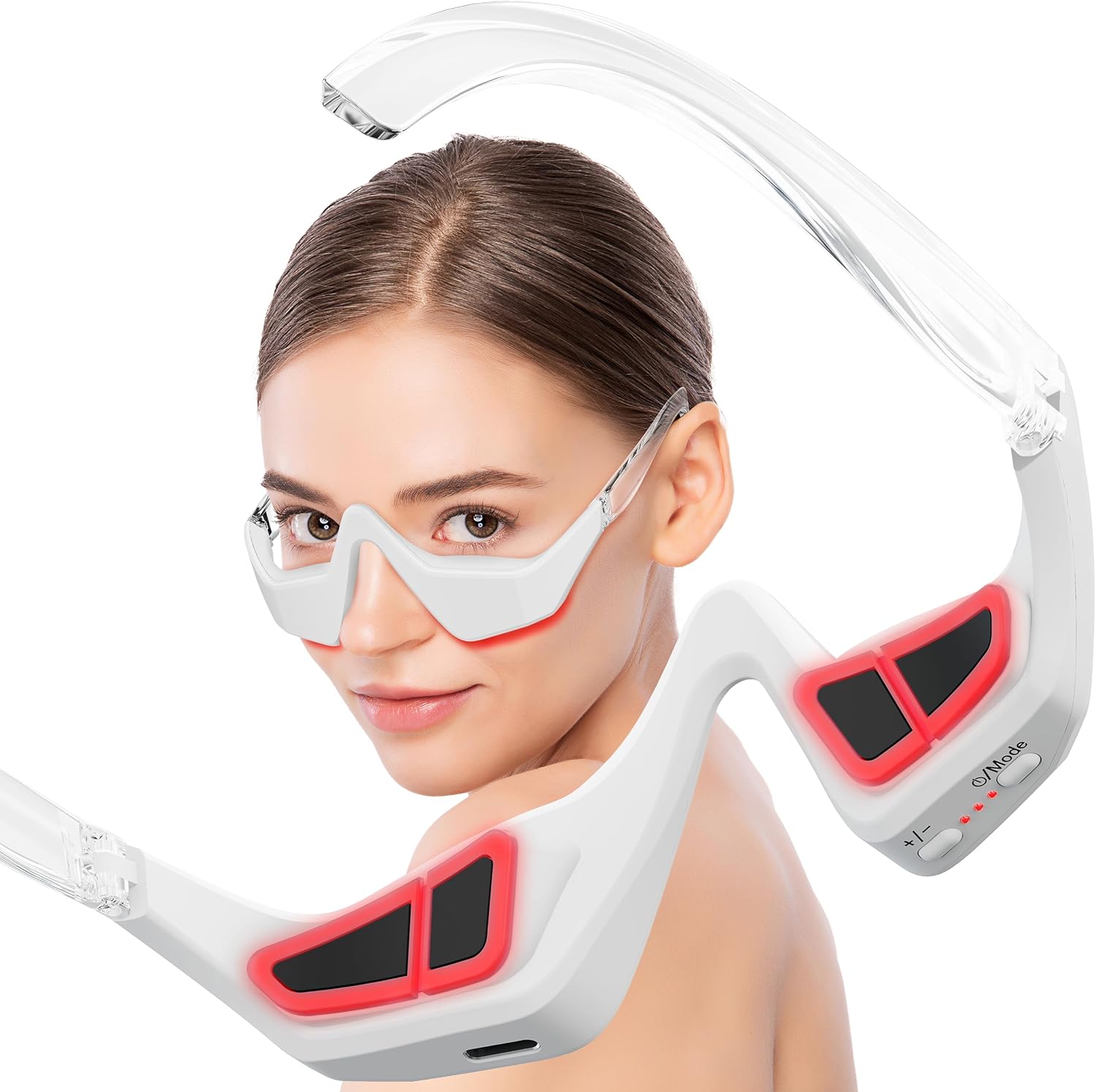 Under Eye Red Light Therapy Device for Dark Circles Relief