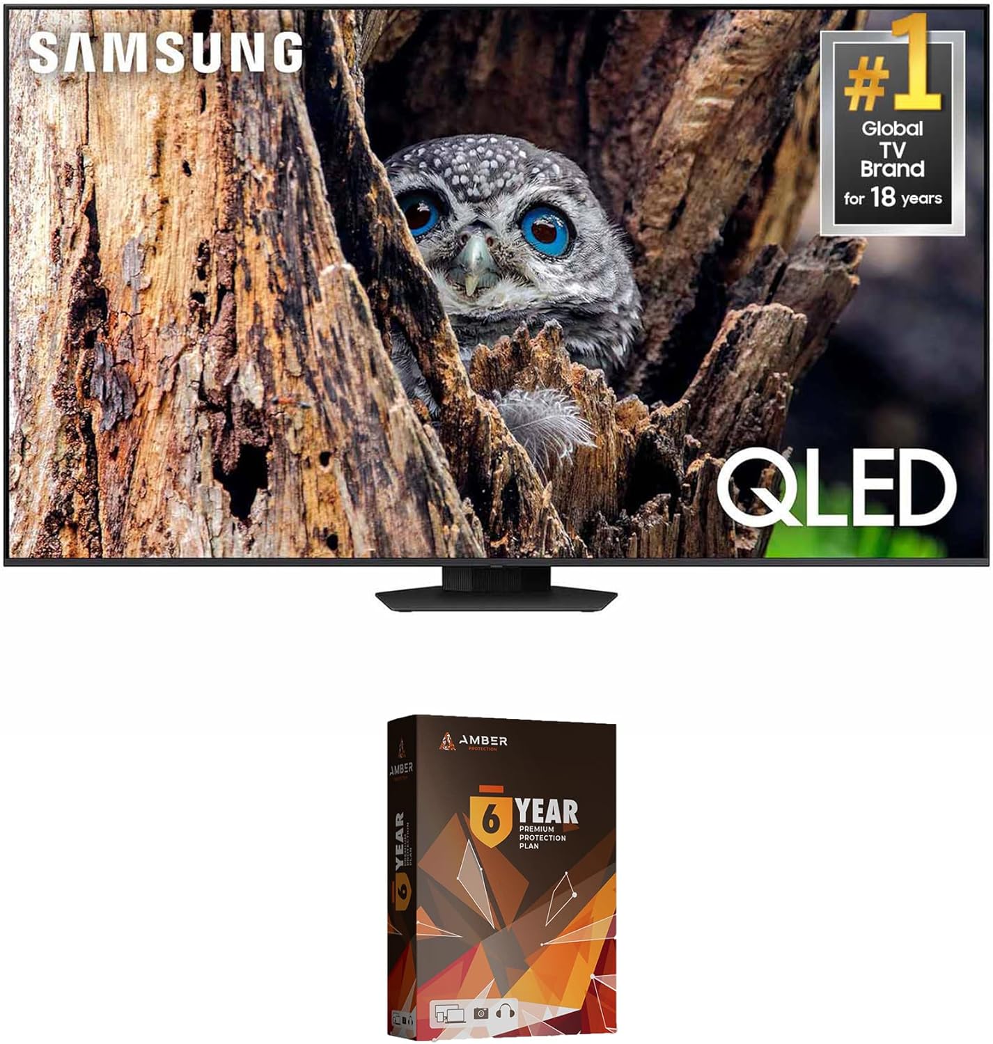 Immerse in 4K Brilliance: Samsung 50 QLED TV + 6Yr Protection