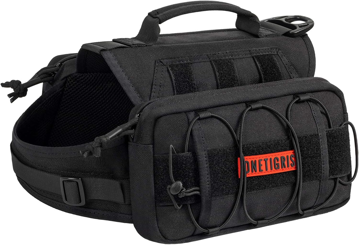 ONETIGRIS Dog Backpack for Medium & Large Dogs - Tactical Gear