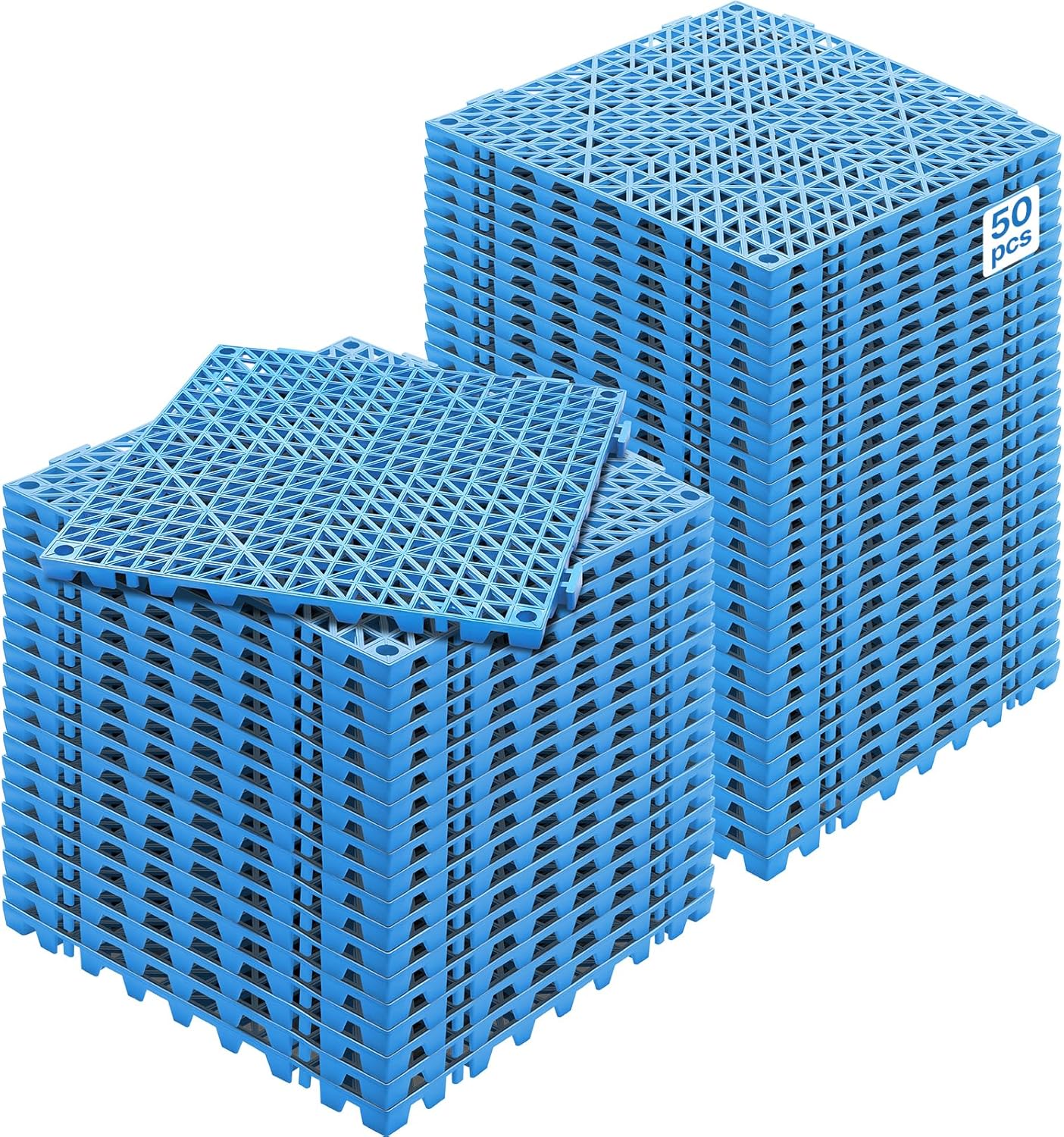 VEVOR Interlocking Drainage Tiles for Wet Areas and Pools