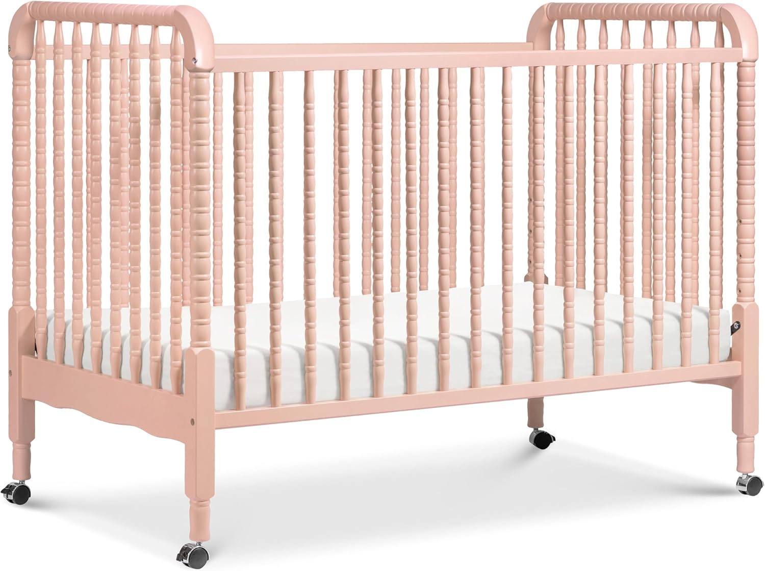 DaVinci Jenny Lind 3-in-1 Convertible Crib in Blush Pink Review