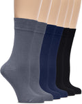 Stylish Hugh Ugoli Women's Rayon Socks for All-Season Wear
