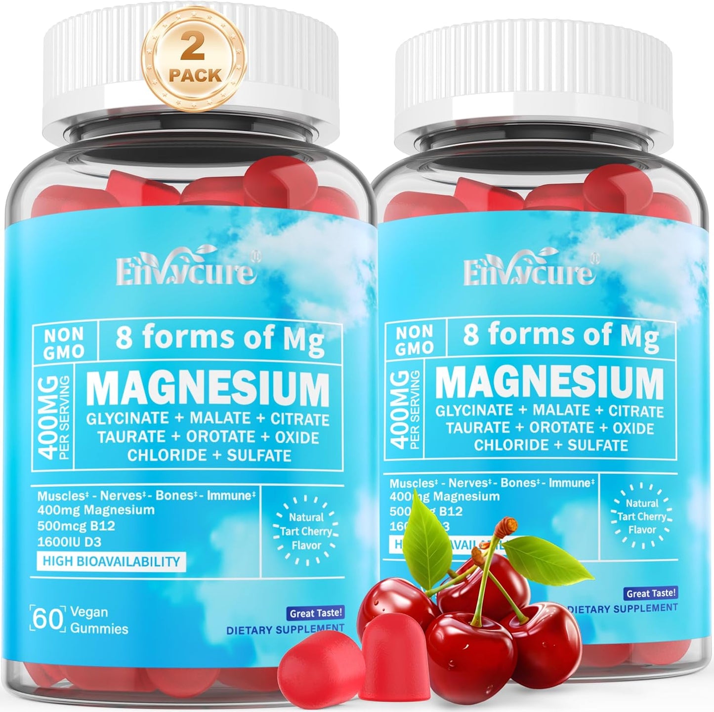 Magnesium Complex Gummies for Calm, Mood, and Muscle Relief