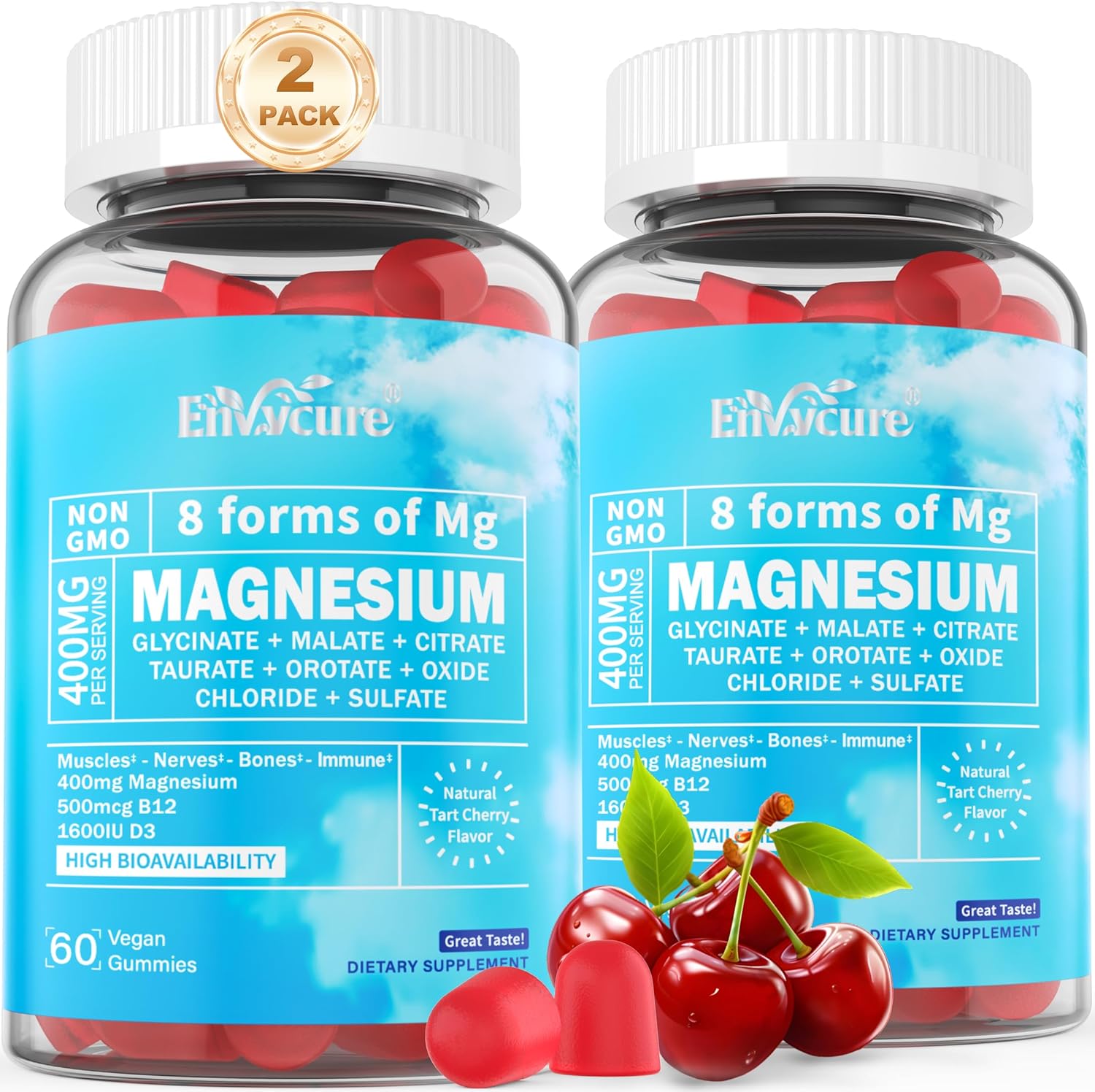 Magnesium Complex Gummies for Calm, Mood, and Muscle Relief