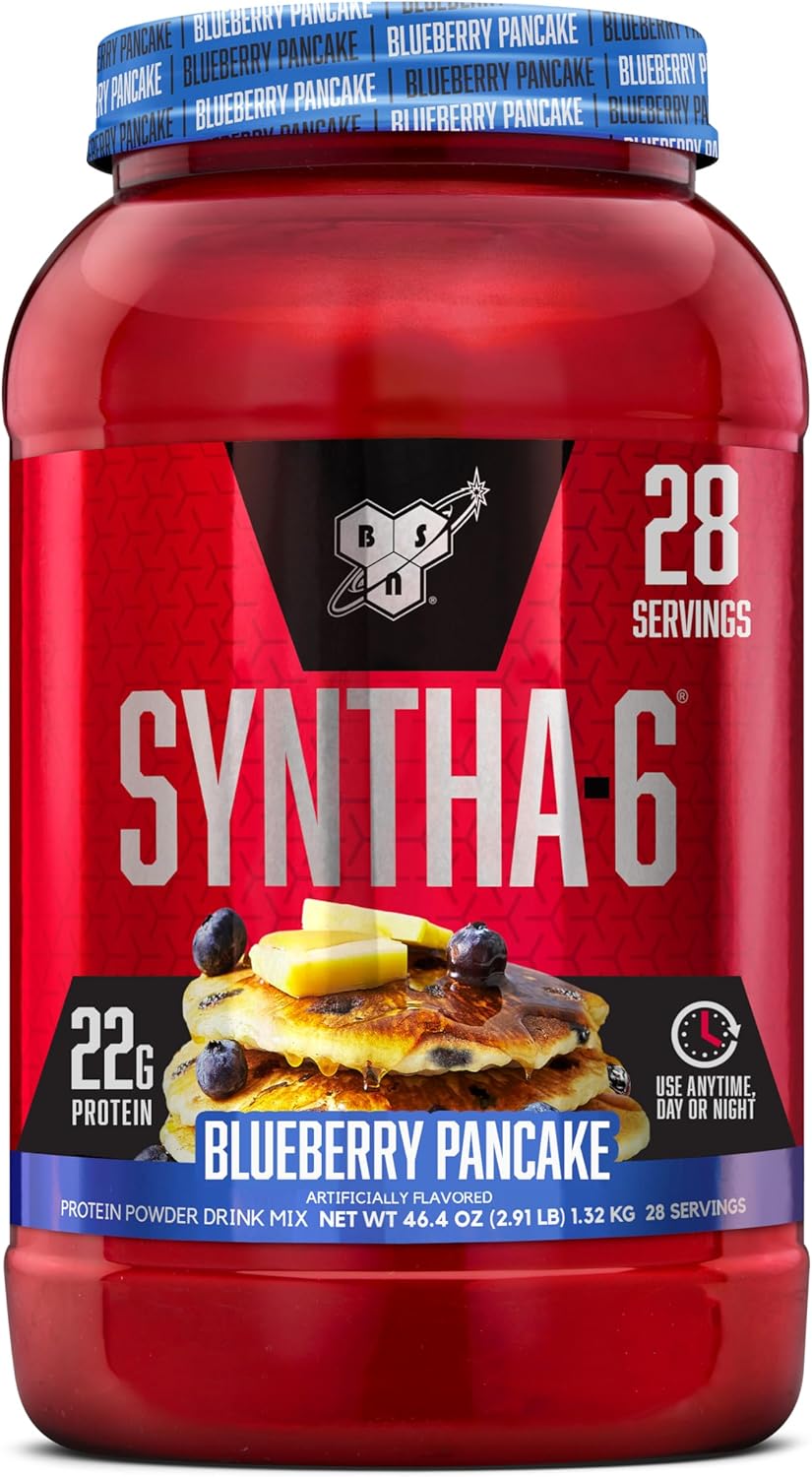 SYNTHA-6 Premium Protein Powder with Blueberry Pancake Flavor