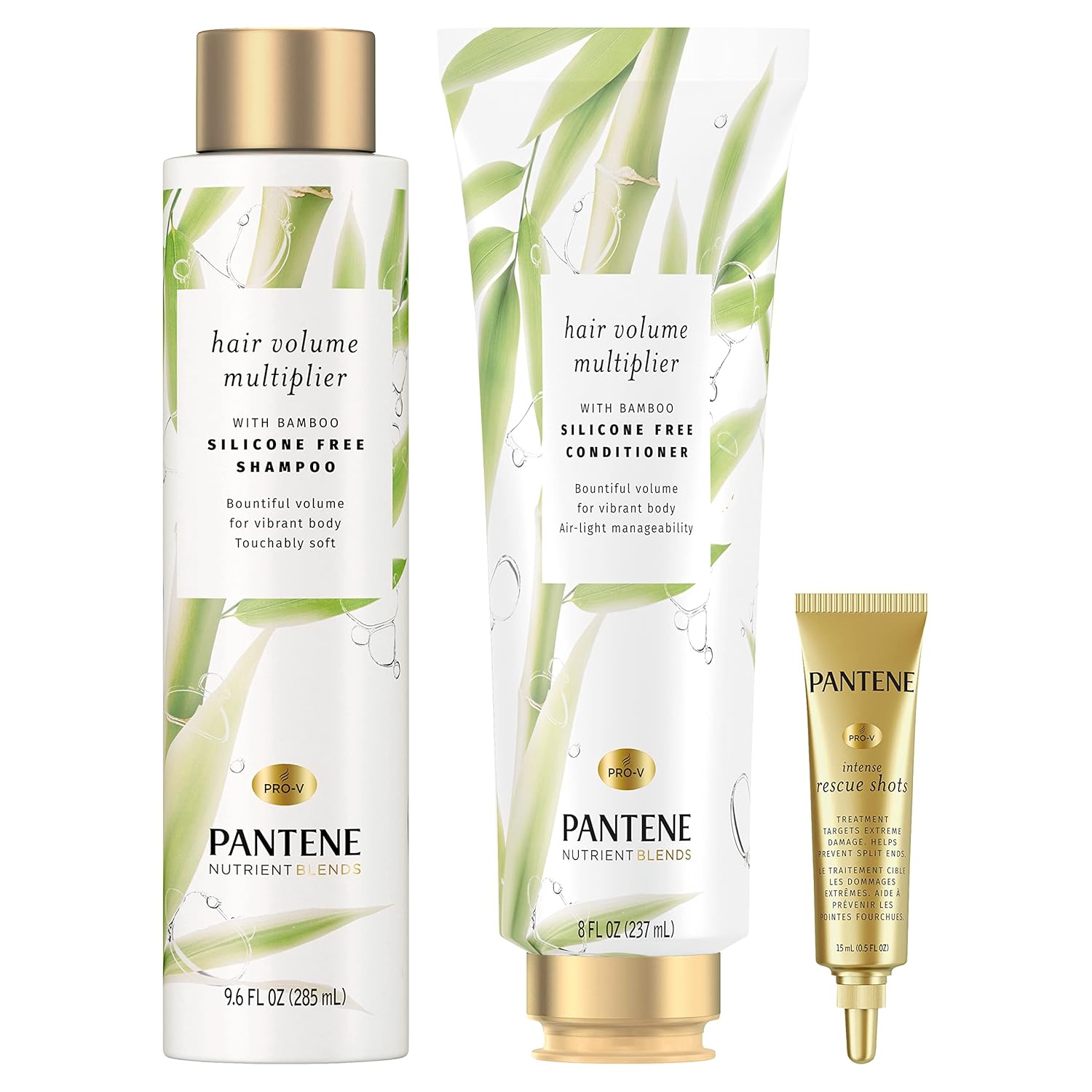 Pantene Hair Volume Set with Bamboo & Nutrient Blend