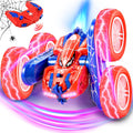 Spider Remote Control Car for Kids 4-7 - 360 LED Stunt Racer