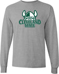 Cleveland State Long Sleeve College Logo Tee - Unisex Fit