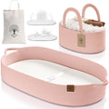J&JOO Baby Changing Basket with Diaper Caddy for New Moms