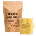 Organic Cocoa Butter Raw Unrefined - Food Grade Moisturizer