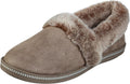 Cozy Campfire-Team Toasty Slipper for Women - Faux Fur Memory Foam