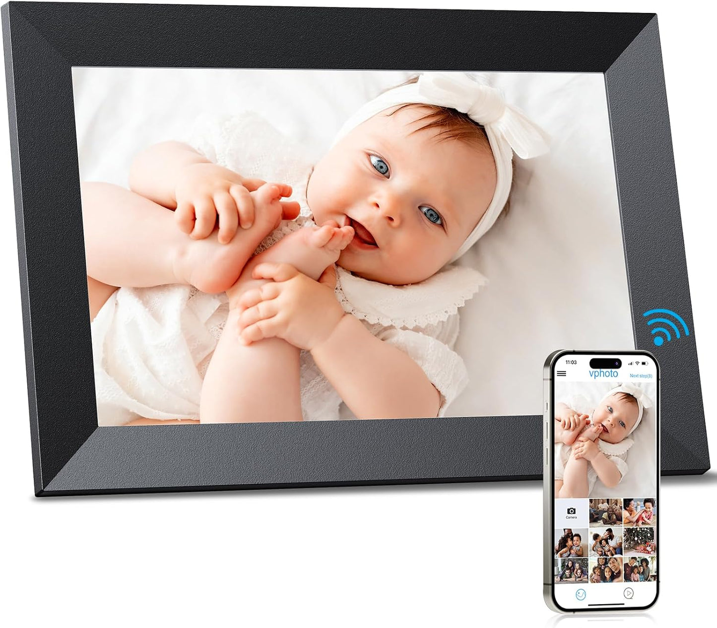 Digital Picture Frame Wi-Fi 10.1inch Smart Photo Frame Review