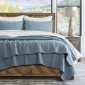EVERGRACE x Kinsey Walsh Cross Stitch Cotton Quilt Set Queen