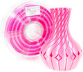 Silk PLA Filament 1.75mm 1kg Rainbow Multicolor - Pink Ombre Silk PLA