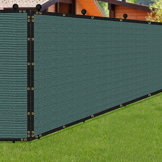 4 x 50FT Green Heavy Duty Privacy Screen Fence for Outdoor Use