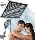 Cobbe 11.8 in Rain Shower Head with Handheld - Dual Adjustable Combo