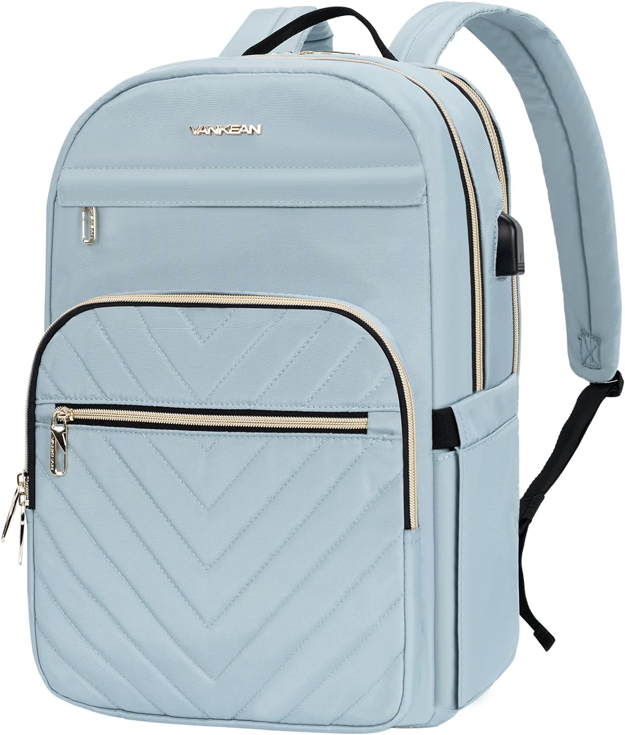 Stylish 15.6 Laptop Backpack with USB Port