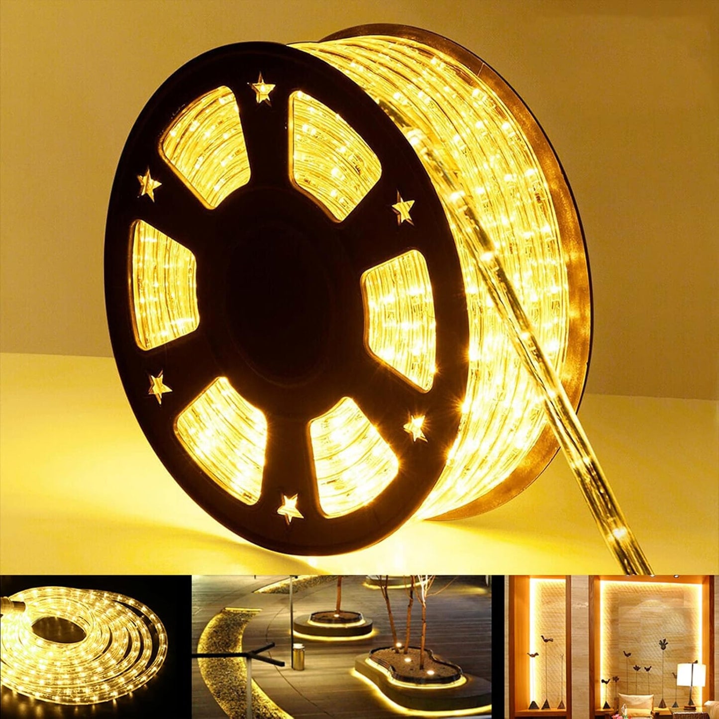 150ft LED Rope Lights Outdoor for Creative Decoration Needs