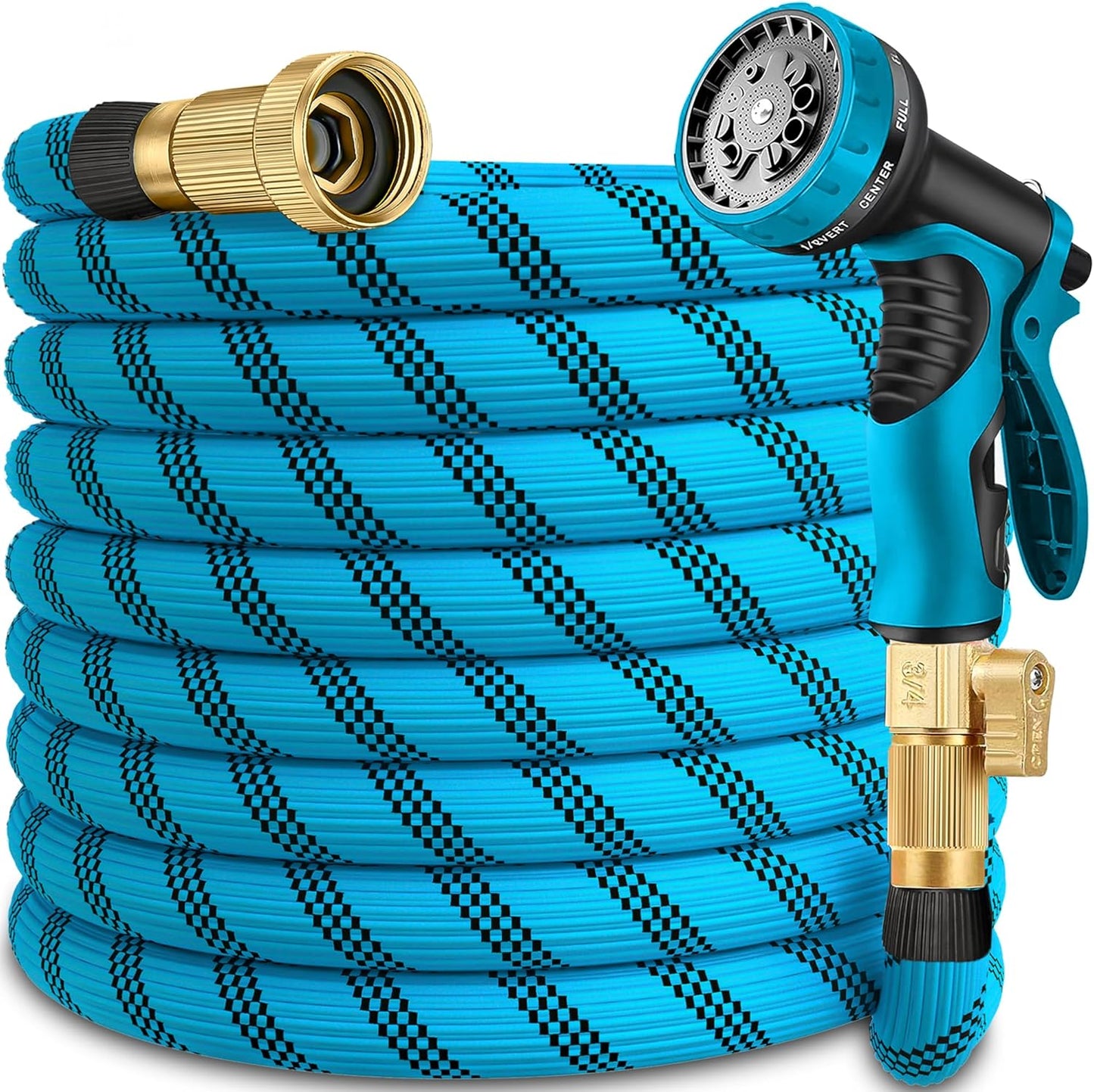 100 ft Garden Hose - Heavy Duty, Kink-Free, Flexible Design