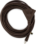 Holiday Lighting Outlet 50-Foot Brown Extension Cord - Heavy Duty