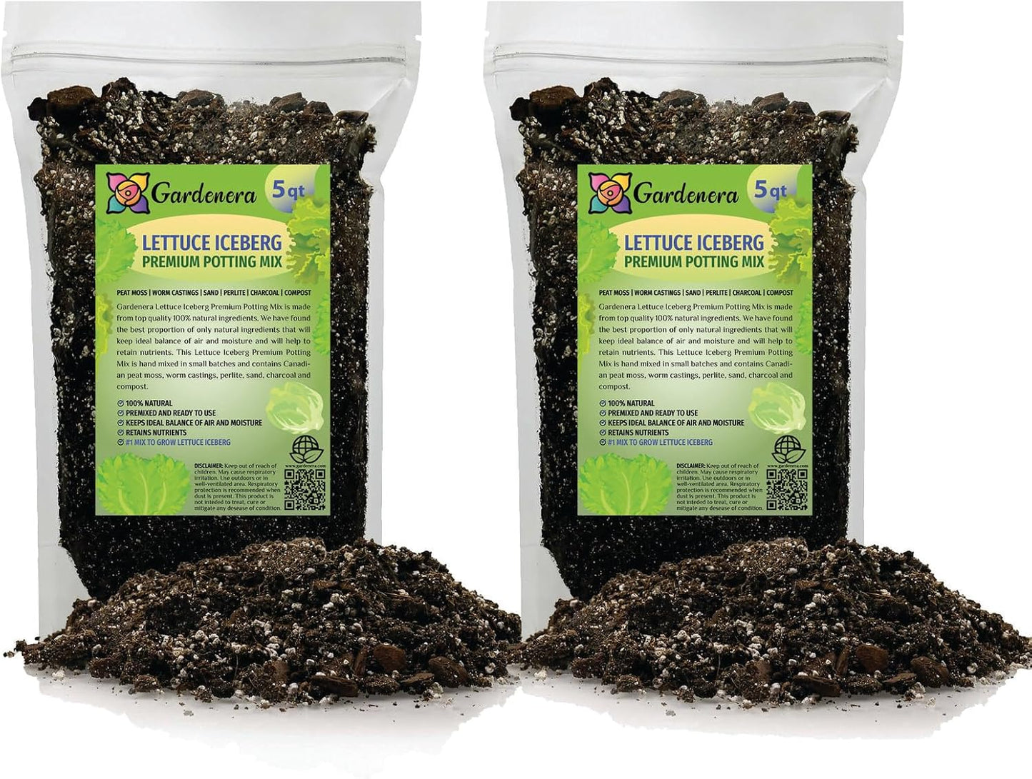 Premium Potting Soil Blend for Healthy Iceberg Lettuce Growth