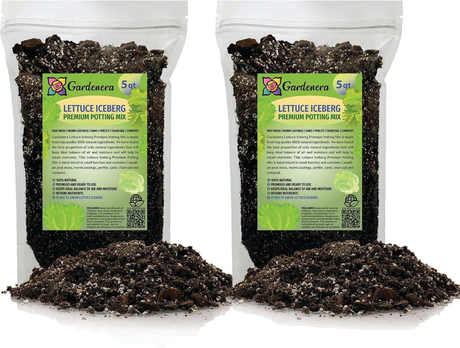 Premium Potting Soil Blend for Healthy Iceberg Lettuce Growth