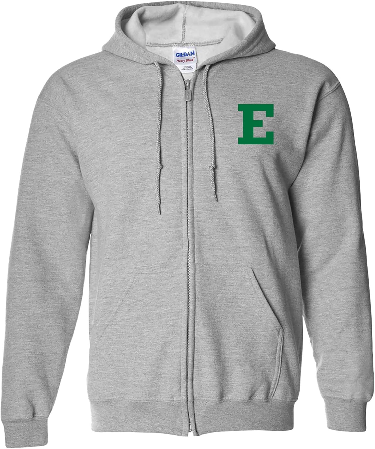 NCAA Primary Logo Full Zip Hoodie for College Fans and Students
