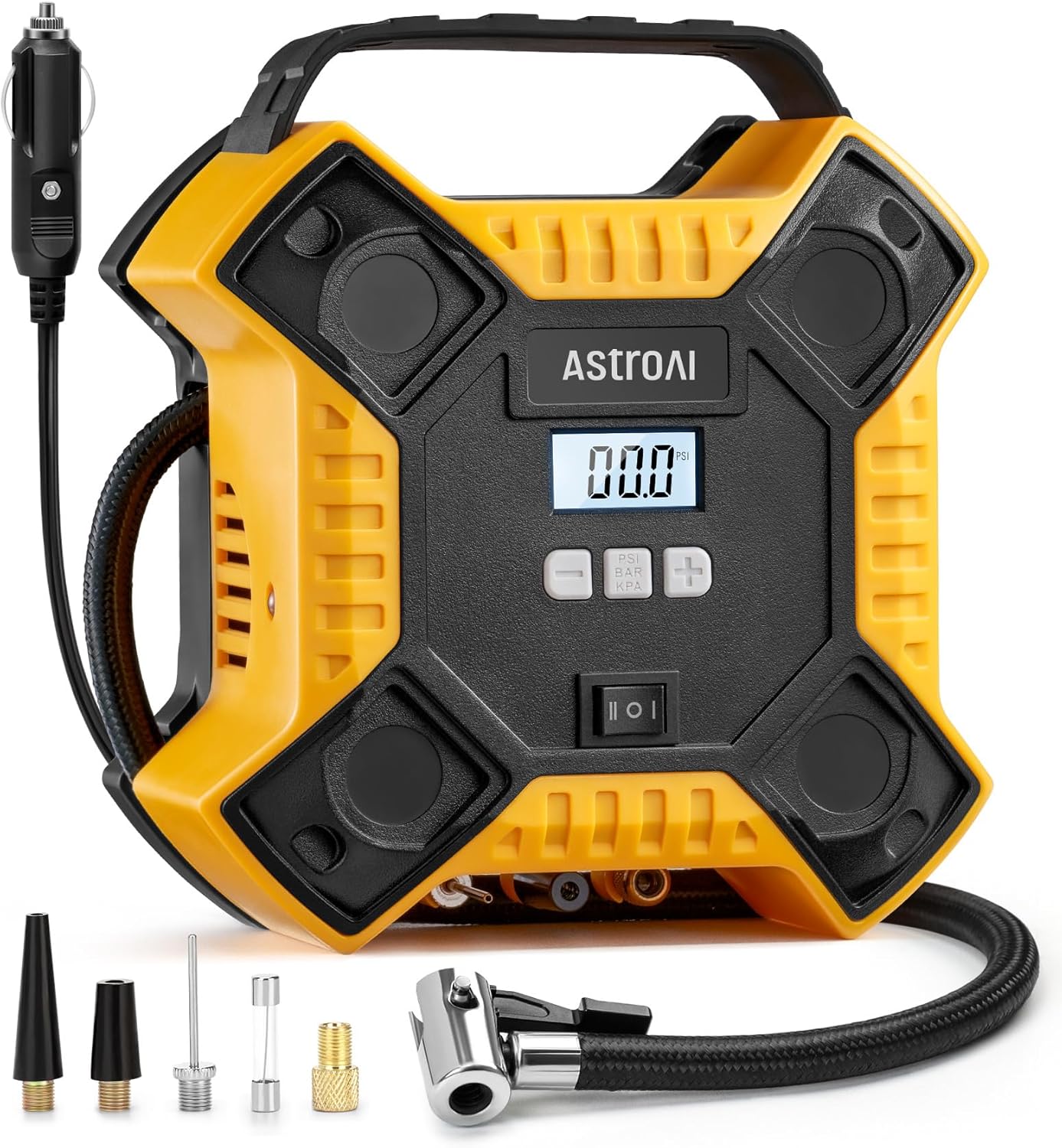 AstroAI 160PSI Portable Tire Inflator with LED Light