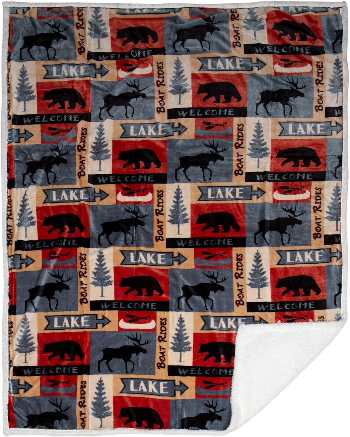Ultra Premium Plush Sherpa Fleece Oversized Throw Blanket