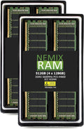 NEMIX RAM 512GB DDR5 5600MHz ECC RDIMM Kit - Server Performance