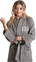 Turkuoise Towel Kimono Robe for Women - 100% Turkish Cotton Soft